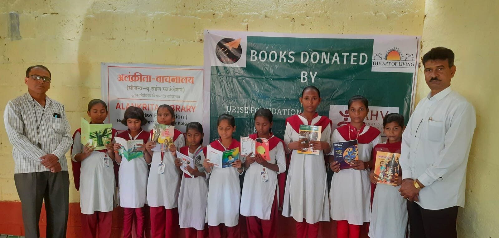 Children supported by the Read Library project